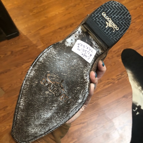 OLD GRINGO EAGLE METAL BRAND NWT! - Picture 5 of 5